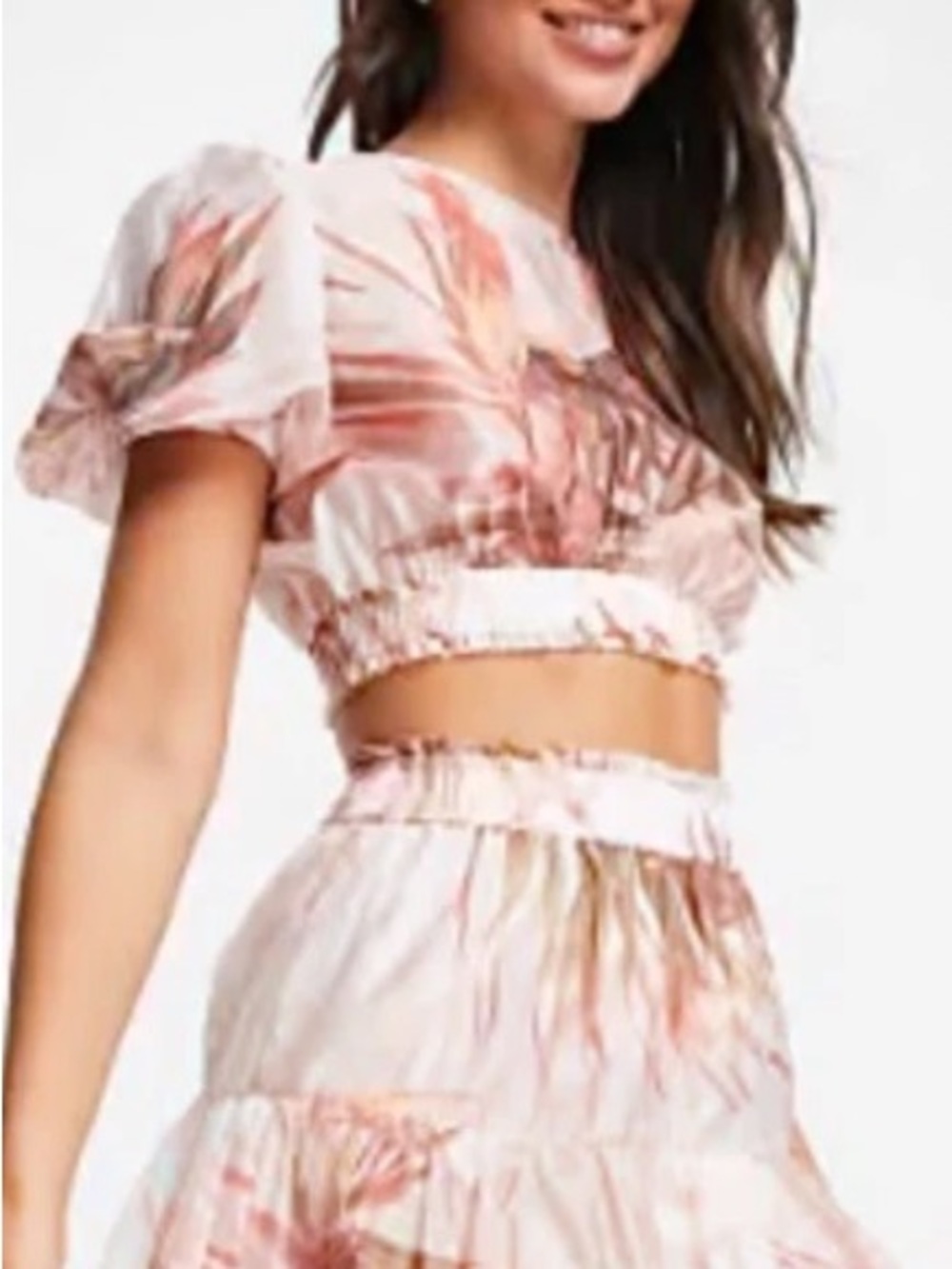 All Saints Astria Luar Crop Top Size 0US
